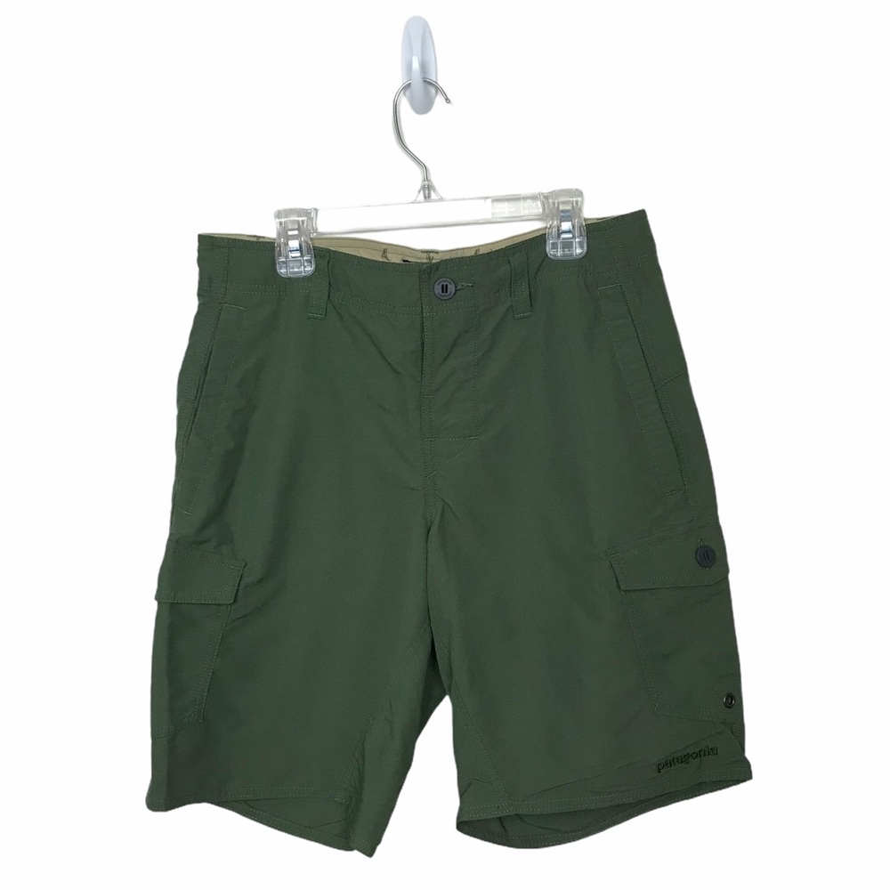 Patagonia Wayfarer Green Cargo Shorts